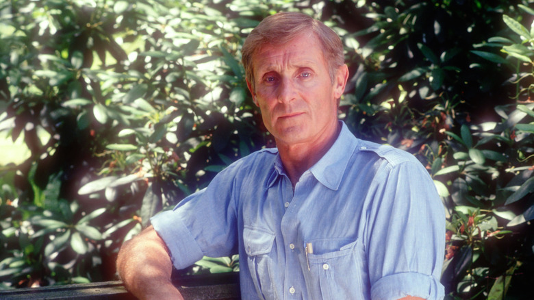 Peter Benchley at his home