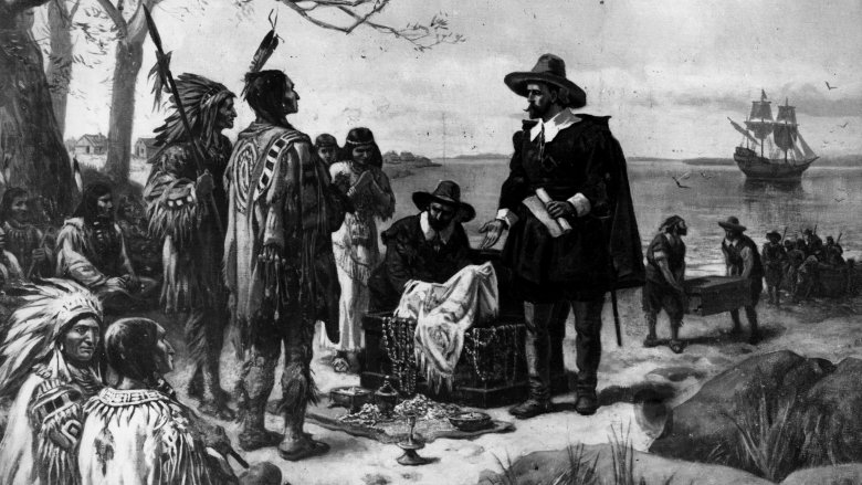 dutch buying manhattan american indians