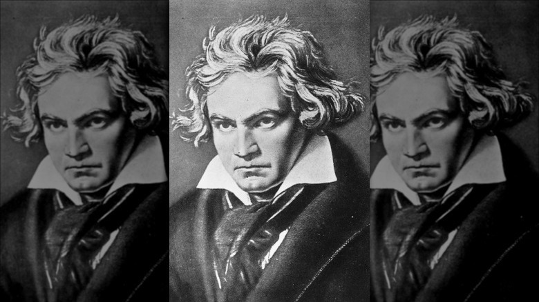 Portrait of Ludwig van Beethoven