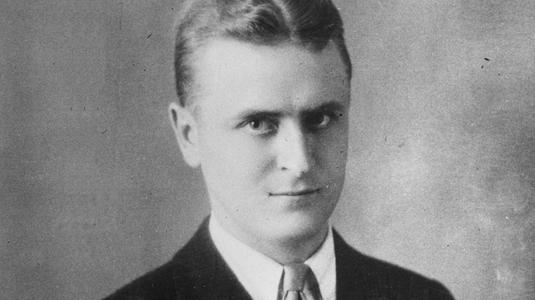 Studio portrait of F. Scott Fitzgerald