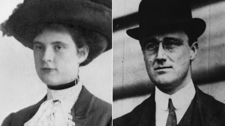 Lucy Mercer and FDR portraits