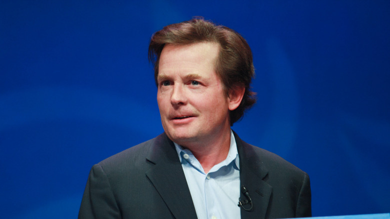 Michael J. Fox at a conference in Florida in 2012