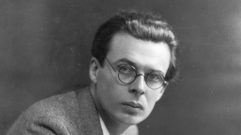 portrait of Aldous Huxley