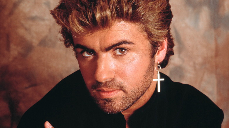 George Michael smoldering 