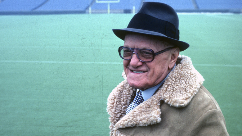 George Halas circa 1980