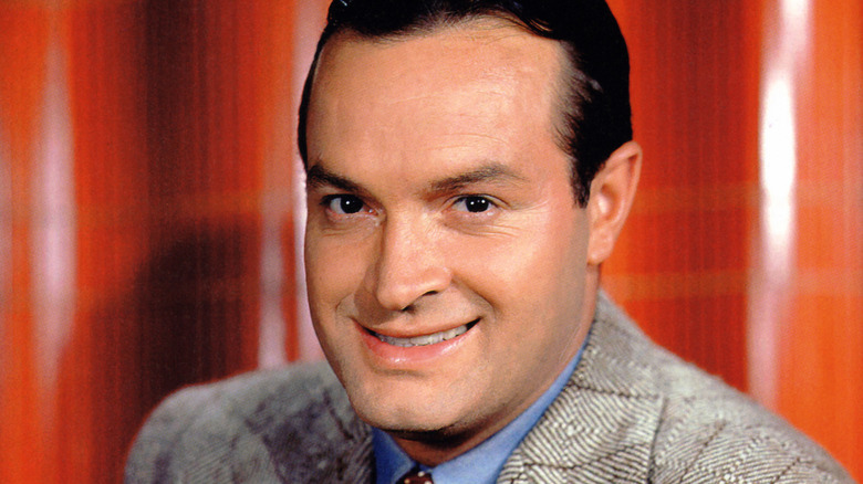 Bob Hope grinning