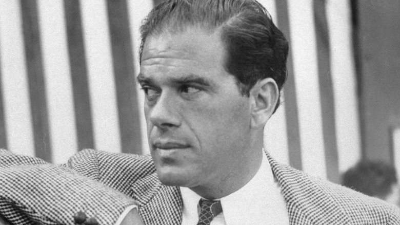 Frank Capra looking off