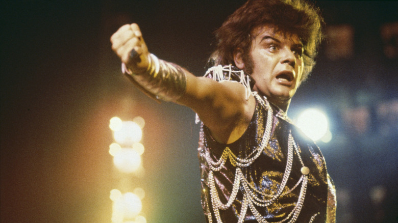 Gary Glitter performing in the 1970s