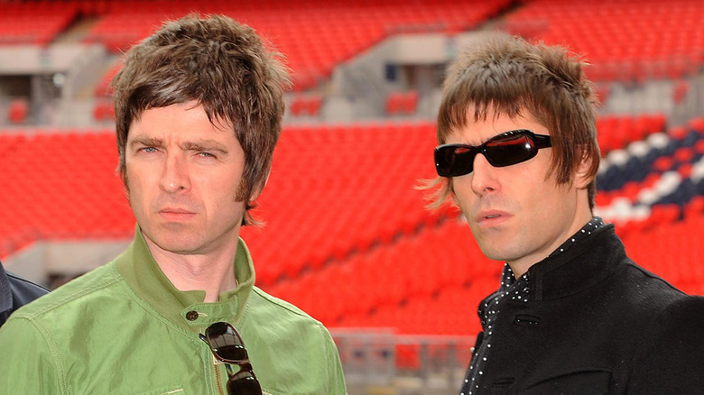 Oasis stars Noel and Liam Gallagher