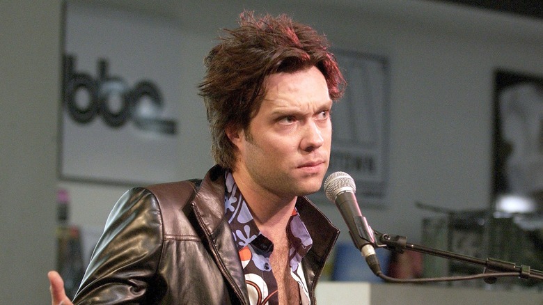 Rufus Wainwright raised eyebrow