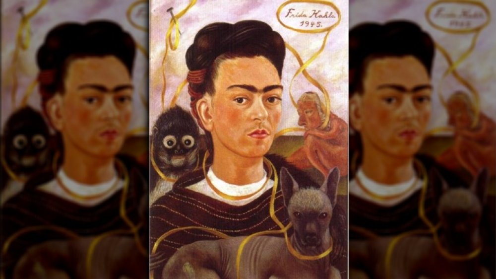 Frida Kahlo painting