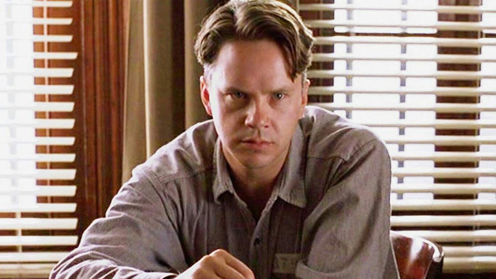 Tim Robbins in The Shawshank Redemption