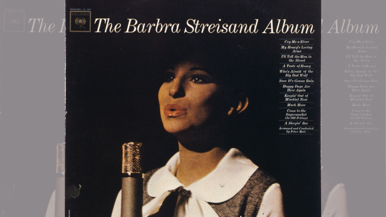 Barbra Streisand album cover 