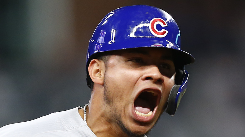 Willson Contreras yelling