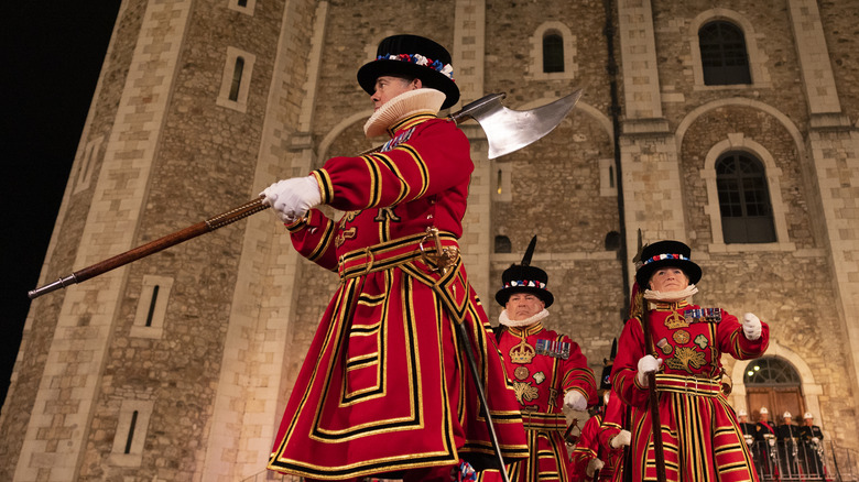 Beefeaters outside Tower of London