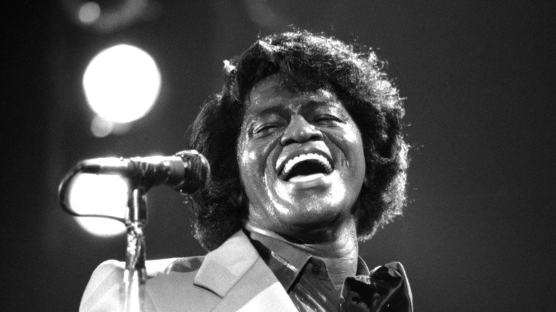 James Brown singing