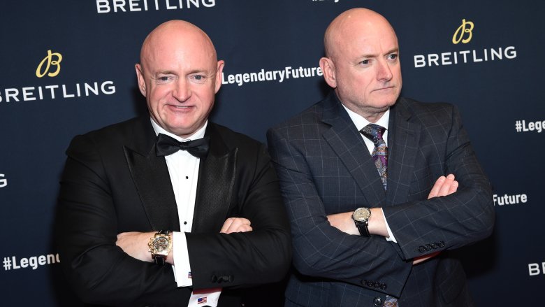 Scott kelly and Mark Kelly