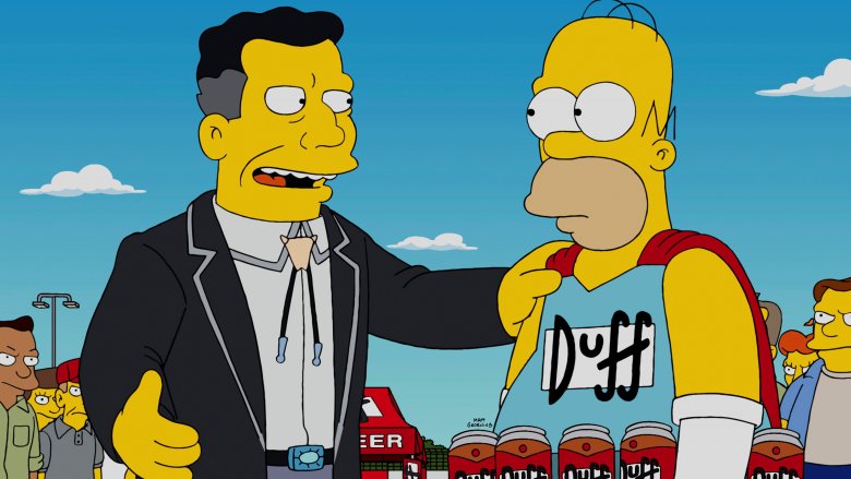 duff beer simpsons