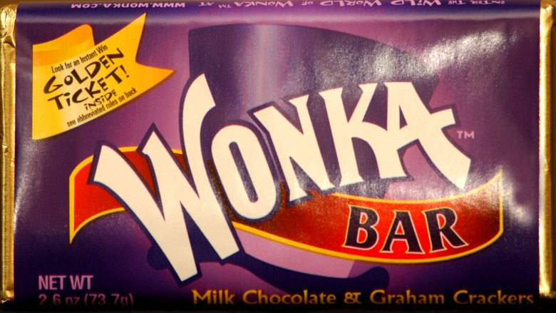 wonka bar candy charlie golden ticket