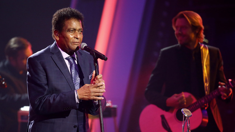 Charley Pride performing in 2020