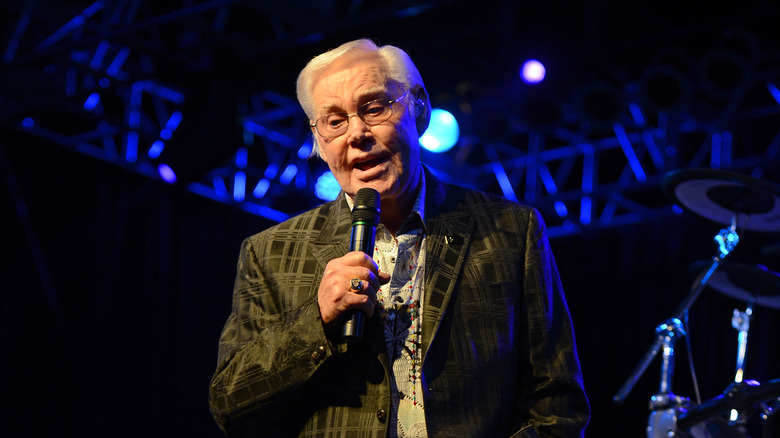 George Jones performing in 2013