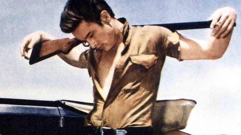 James Dean in "Giant"