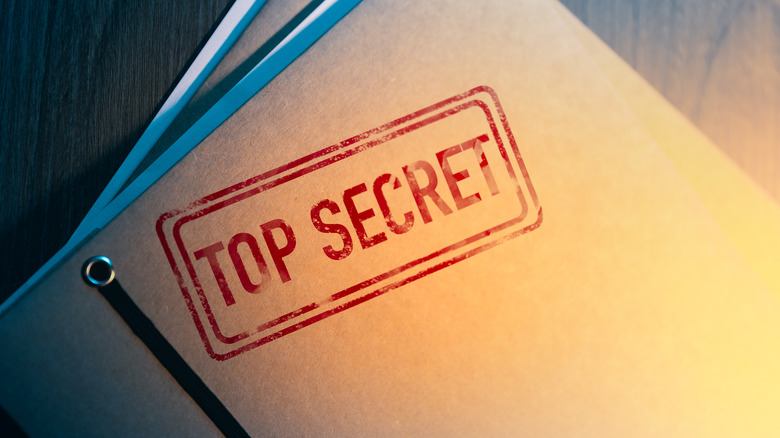 Top secret file