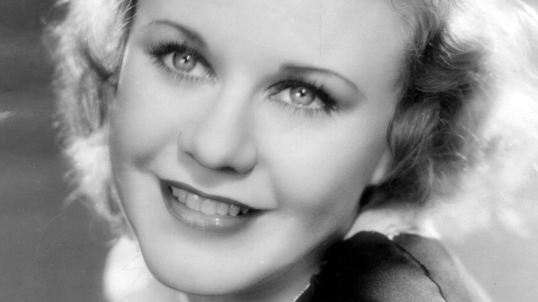 Ginger Rogers close up