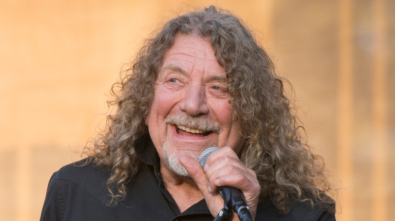 Robert Plant on stage