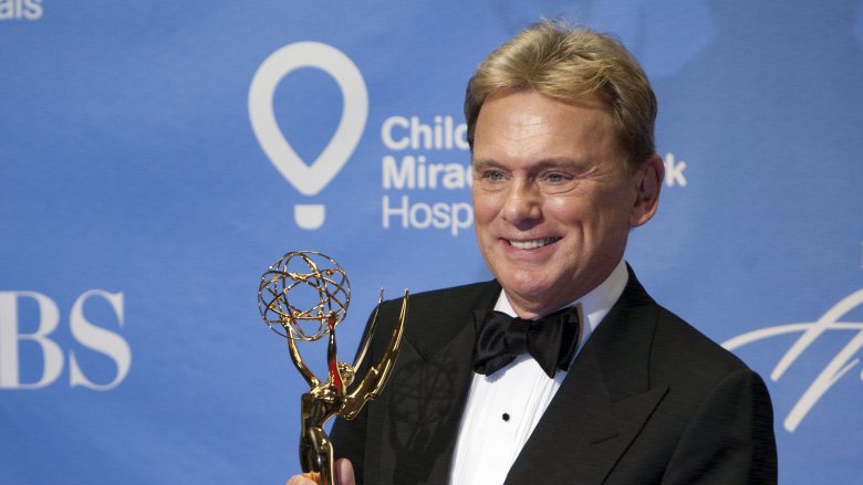 Pat Sajak emmy bad hairdo