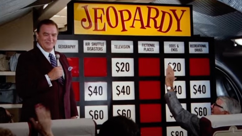 Art Fleming cameo in Airplane 2 hosting Jeopardy