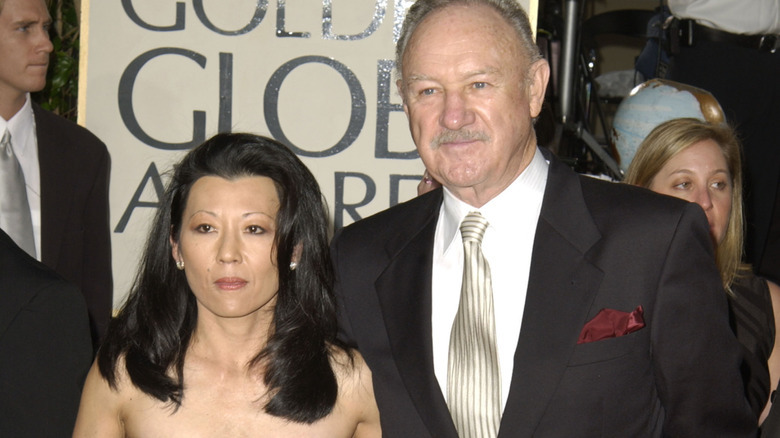 Betsy Arakawa with Gene Hackman