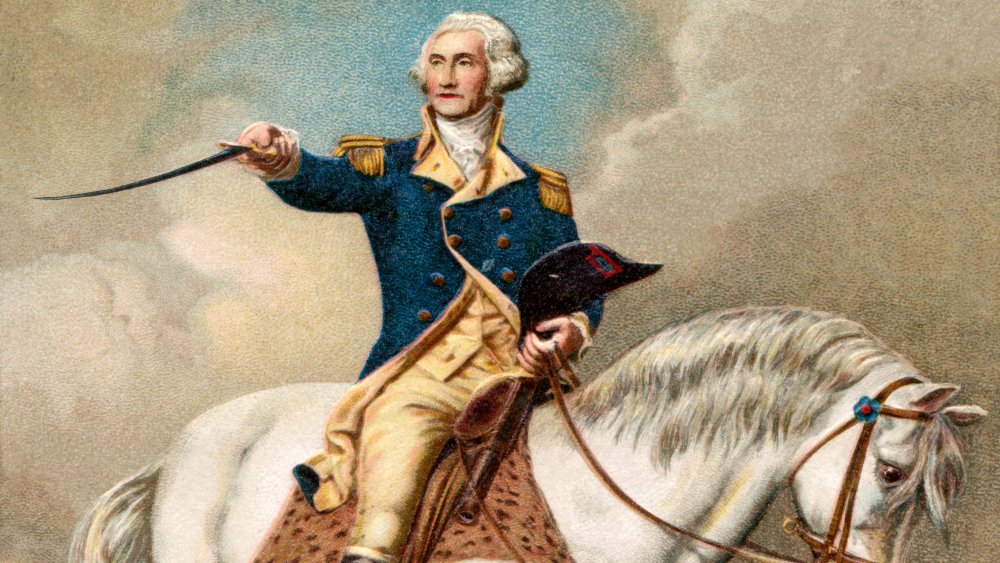 George Washington in uniform.