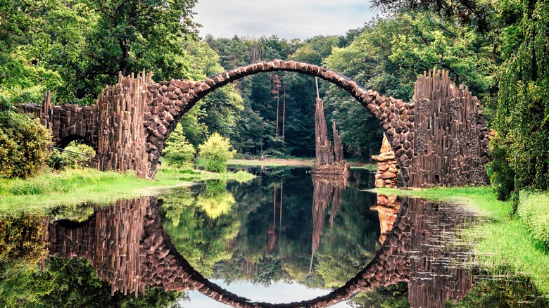 Rakotzbrücke bridge in Germany