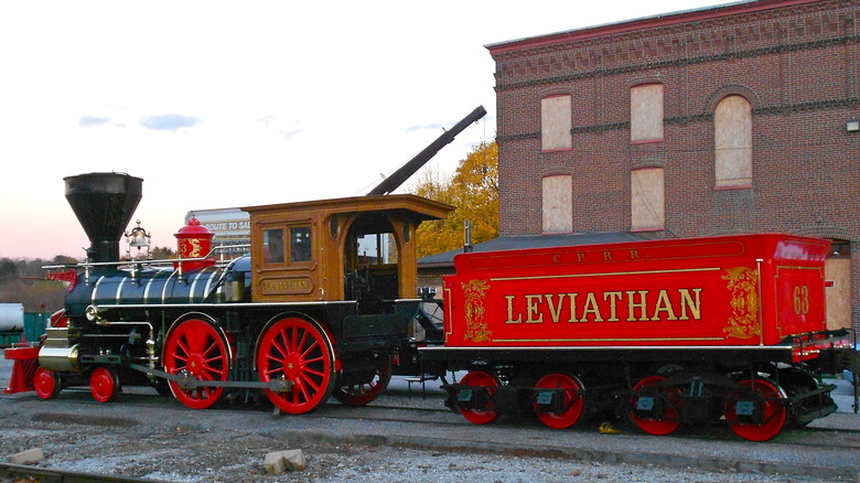 Replica of Lincoln's funeral train