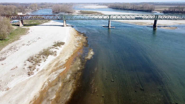 Po River drought