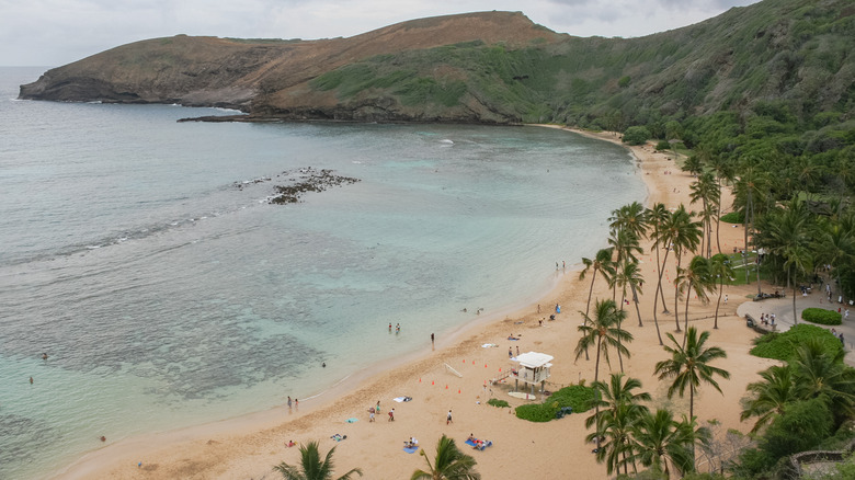 Hanauma Bay beach, Oahu, Hawaii