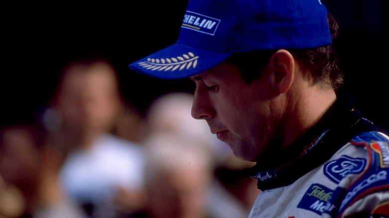 Colin McRae in his racing gear