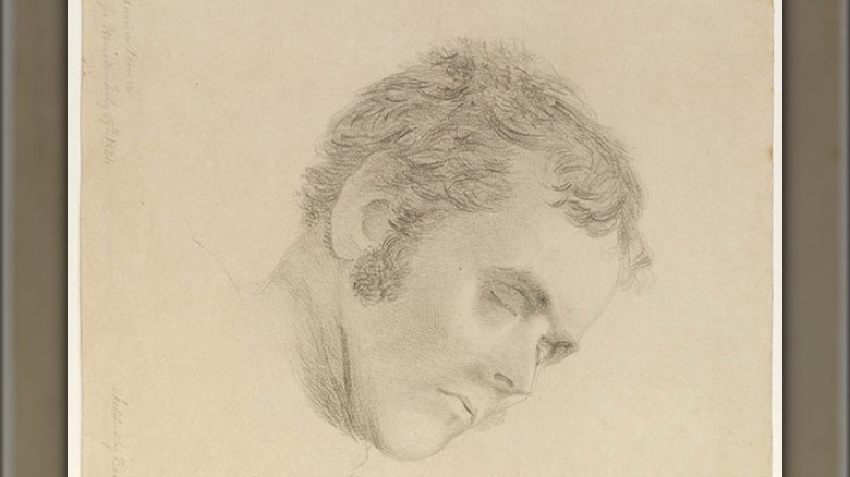 posthumous sketch of Alexander Pearce