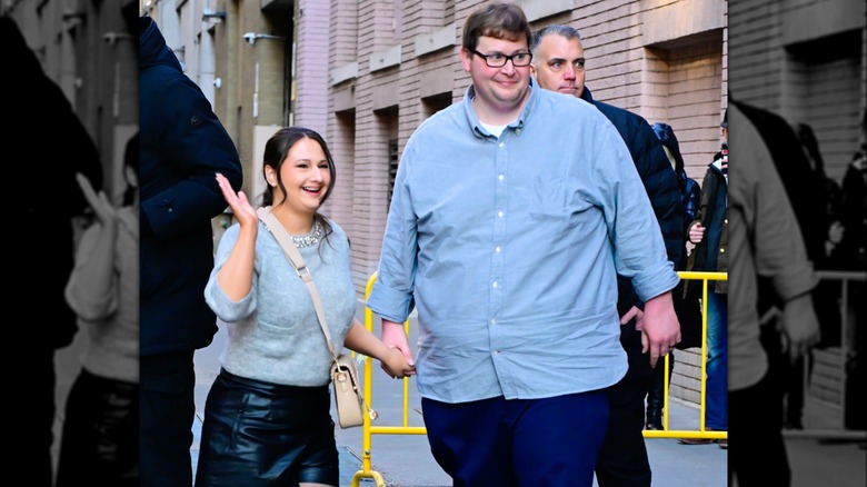 Gypsy Rose Blanchard and husband walking