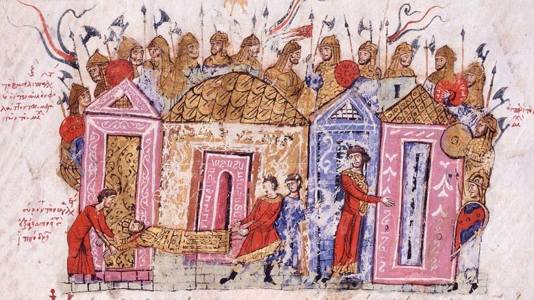 painting of The Varangian Guard