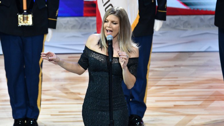 fergie national anthem