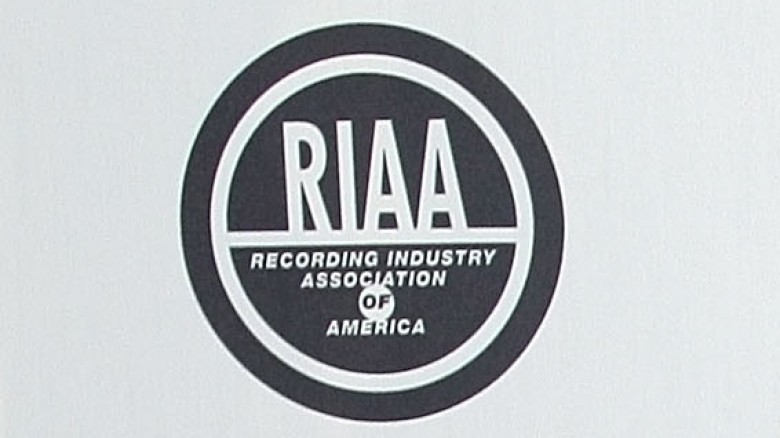 RIAA logo on white background