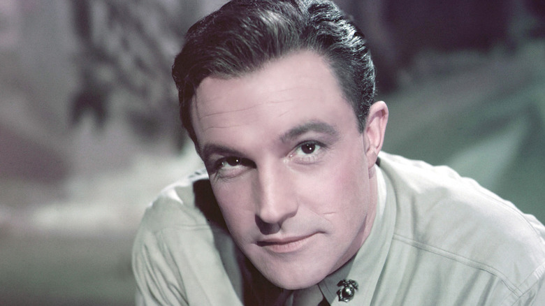 Gene Kelly staring at camera