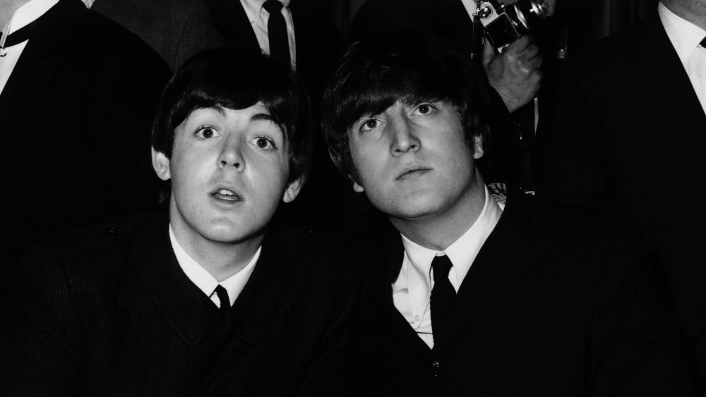 Paul McCartney and John Lennon