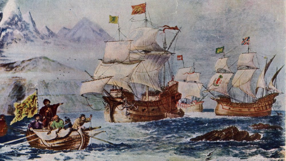 A print of Ferdinand Magellan
