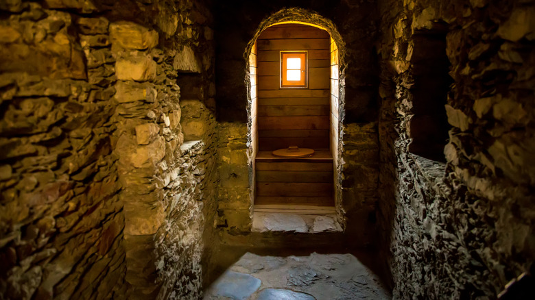 Medieval toilet