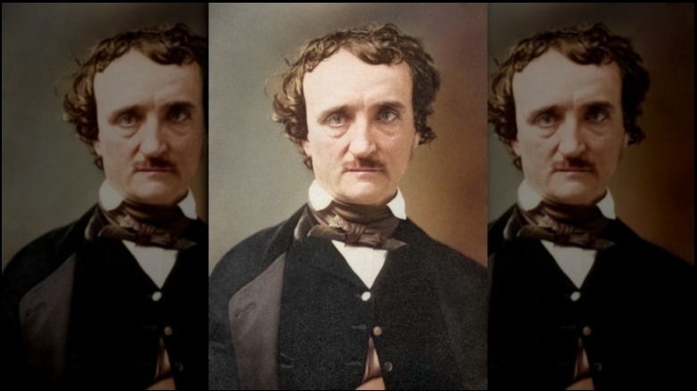 Edgar Allan Poe in color