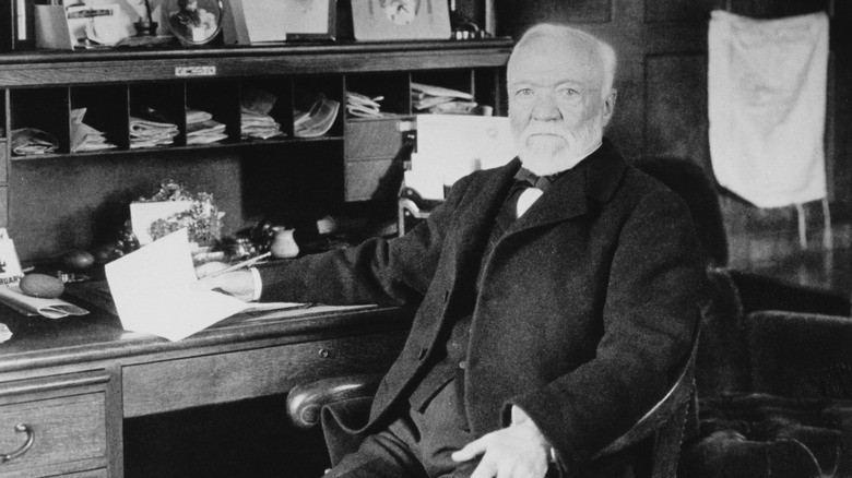 Andrew Carnegie writing