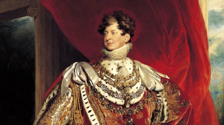 Coronation portrait of George IV